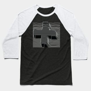 cross out of lines Baseball T-Shirt